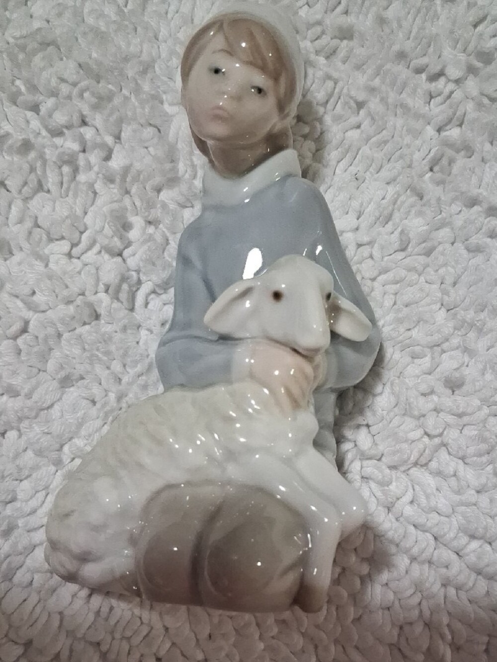 Lladro Goose & Shepard Boy with Lamb Bundle - Picture 2 of 11